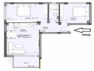 ПРОДАДЕН!3-стаен апартамент, в строеж, гледка море, кв. Виница, гр. Варна