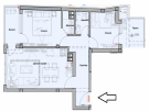 ПРОДАДЕН!3-стаен апартамент, пред АКТ 16, кв. Погреби, гр. Варна